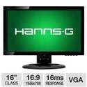 HannsG 16 Wide 1366x768 LED Monitor, VGA