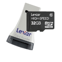 Lexar LSDMI32GBSBNAR High Speed Micro SDHC Memory