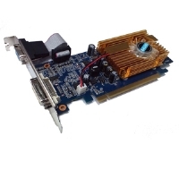 Galaxy 84GFE6DC2EMM GeForce 8400 GS Video Card - 