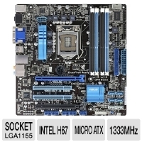 ASUS P8H67-M Pro REV3 Motherboard - Micro ATX, In