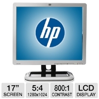 HP L1710 17 Class LCD Monitor - 1280 x 1024, 5:4,