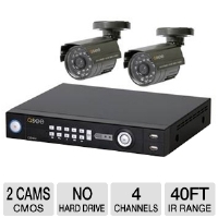 Q-See QS464-211 Security System - 4 Channels, &am
