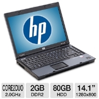 HP Compaq 6510b Notebook PC - Intel Core 2 Duo T7