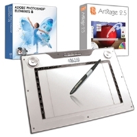 Adesso CYBERTABLETM14 Graphics Tablet and Pen - 1