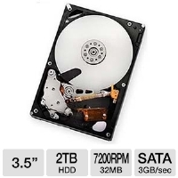 Hitachi Deskstar 7K2000 0S02861 Internal Hard Dri