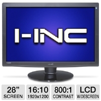 I-Inc IH283HPB 28 Class Widescreen LCD HD Monitor