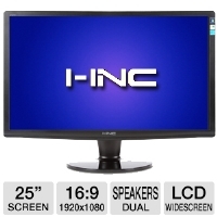 I-Inc IH253DPB 25 Class Widescreen LCD HD Monitor