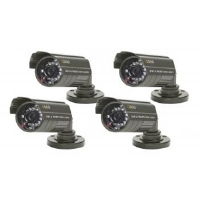 Q-See QSM1424C4 Surveillance Camera Kit -  4-Pack