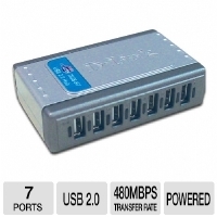 D-Link DUB-H7 USB Hub - 7-Port, USB 2.0