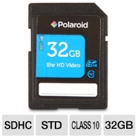 Polaroid High Speed SDHC Memory Card - 32GB, Clas