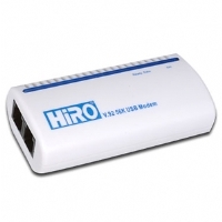 Hiro H50113 56K V.92 Data/Fax/Voice USB Modem - R