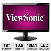 Viewsonic VA1938wa-LED 19 Class Widescreen LED Ba