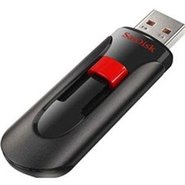 Cruzer Glide 128 GB USB 2.0 Flash Drive - Black, R