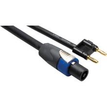 Speaker Cable, Neutrik speakON to Dual Banana, 25 
