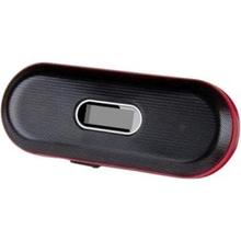ISOUND-1619 2.0 Speaker System - Black, Red - iPod