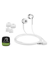 FujiLabs White Acoustic Isolation Silicone Earbuds