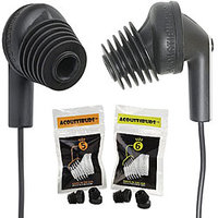 Black Acoustibuds Headphone Adapters