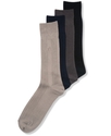 Men's Socks, Ribbed Rayon Dress Men's Socks Single