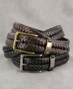 Leather Hand Braided Belt