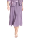 Skirt, Chiffon Tea-Length