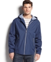Coat, Water Resistant Hooded Rain Jacket