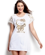 Age Group Plus Size Sleepshirt, Hello Kitty Shine 