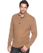 Sweater, Basket-Weave Texture Sweater