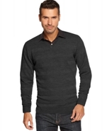 Sweater, Textured Striped Merino-Wool Sweater