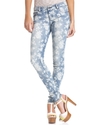 Juniors Jeans, Skinny Leg, Floral-Print