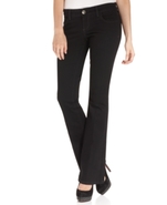 Jeans, Farrah Bootcut-Leg, Black Wash