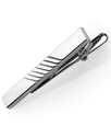 Tie Clip, Polished Black Nickel Boxed Set