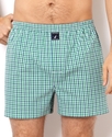 Men's Underwear, Woven Carson Micro Plaid Boxer