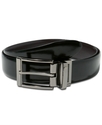 Belts, Reverisble Logo Buckle Belt