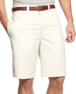 Big and Tall Shorts, Linen Flat-Front Shorts