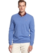 for Tasso Elba Mens Sweater, Merino-Wool Blend Gol