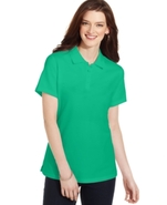 Petite Top, Short-Sleeve Polo