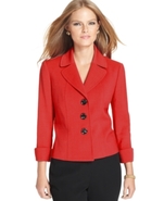 by ASL Jacket, Three-Quarter-Sleeve Blazer