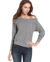 Top, Long-Sleeve Scoop-Neck