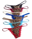 Thong, G String Leopard and Lace 14293LTH