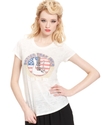 RACHEL Rachel Roy Tee, Better Than Ever Cap-Sleeve