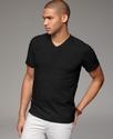 T Shirt, Core Slub V Neck Tee Shirt