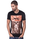 Cut & Sew Shirt, Los Lideres Skull T Shirt