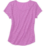 George Women's Lace Front Tee