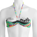 OP Juniors Samoa Sunset Bandeau Bikini Top