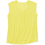 Women' Lace Back Tee