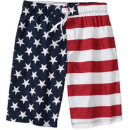 Men's Americana Flag Boardshorts