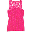 Juniors Lace Racerback Tanks