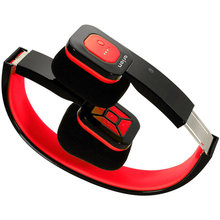 Arion Foldable Bluetooth Headset, Black/Red