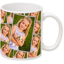 Tiled Photo Mug, 11 oz