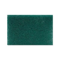 Premiere Pads Heavy Duty Scour Pad, Green, 6 x 9, 